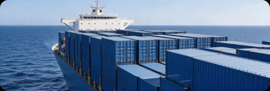 Sea container shipping