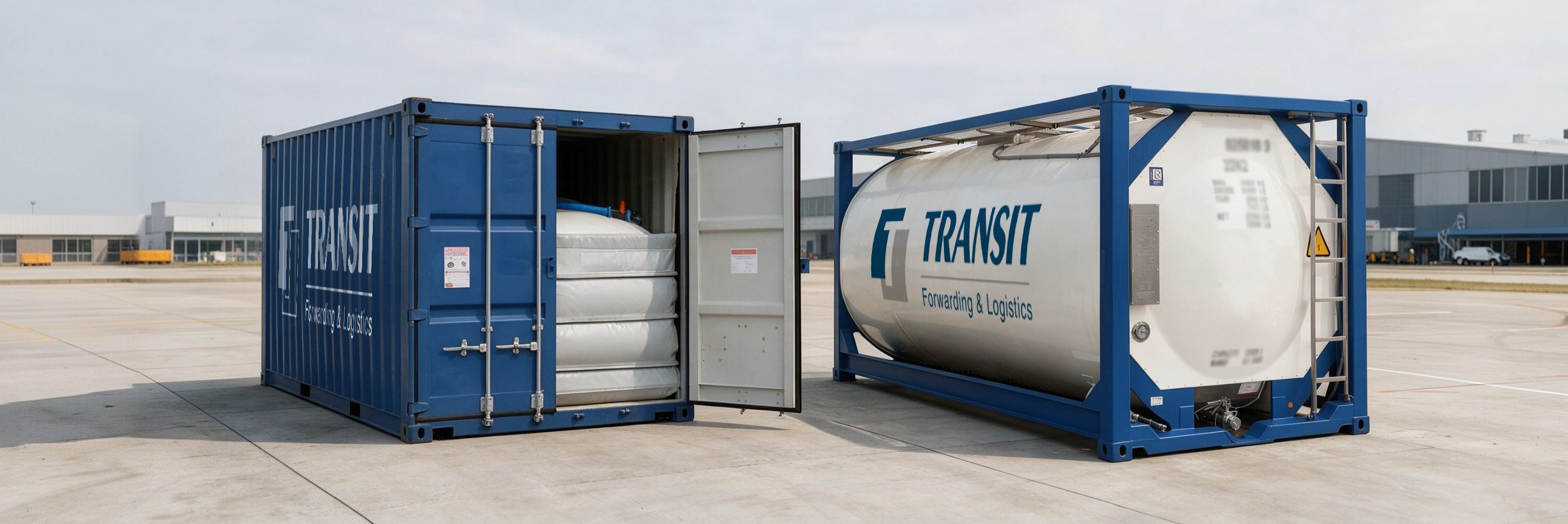 Oils in flexitanks and tank containers