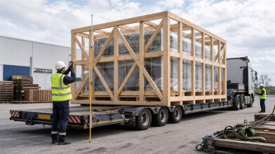 Габариты грузов для перевозки автотранспортом