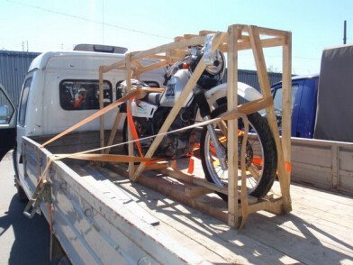 Особенности перевозки мотоциклов