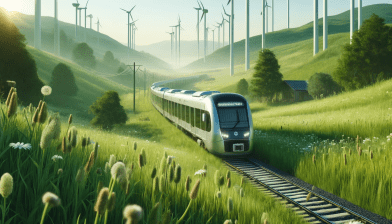 Экологические преимущества железнодорожных перевозок для зелёного будущего