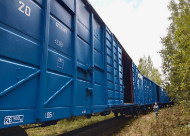 Перевозка грузов в крытых вагонах